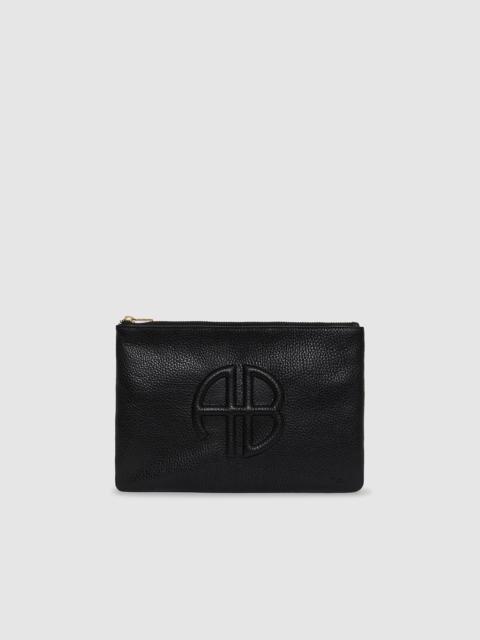 Lili Pouch - Black Pebbled