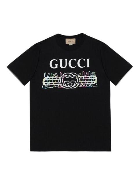 Gucci SS23 Cotton jersey T-shirt 'Black' 548334-XJE8U-1082