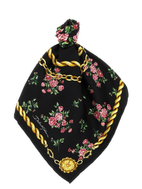 'Mazzolini di Rose' scarf