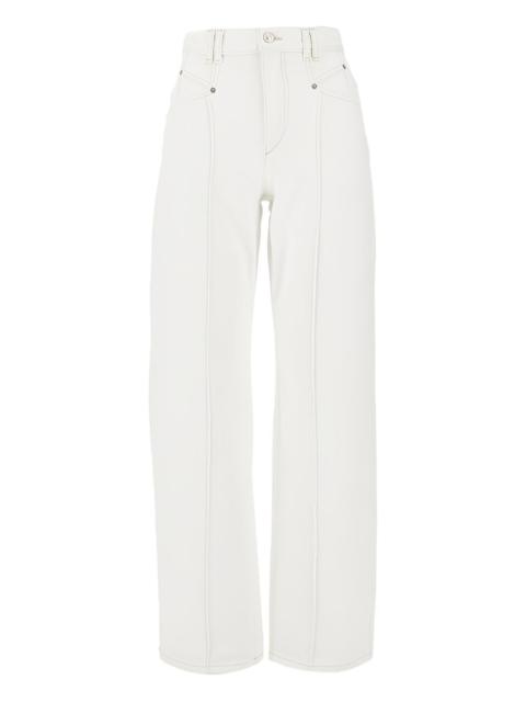 Drolane logo-patch jeans