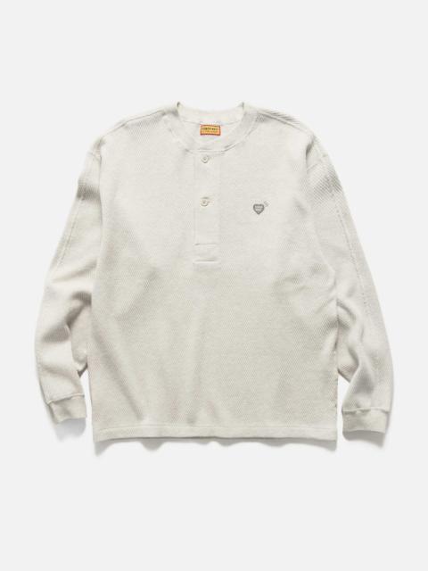Henley Neck Shirt White