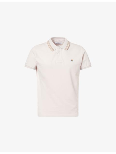 Logo-Embroidered Short-Sleeve Cotton Polo Shirt