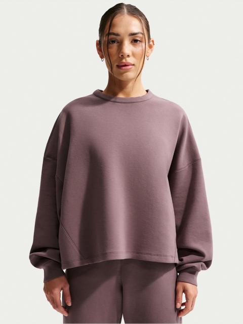 Nike 24.7 ImpossiblySoft Women's Dri-FIT Oversized Crew-Neck Top