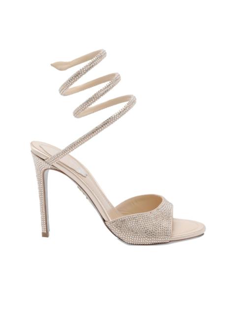 105mm crystal-embellished sandals