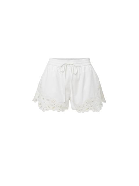 VIVALDI LACE-TRIM SHORT