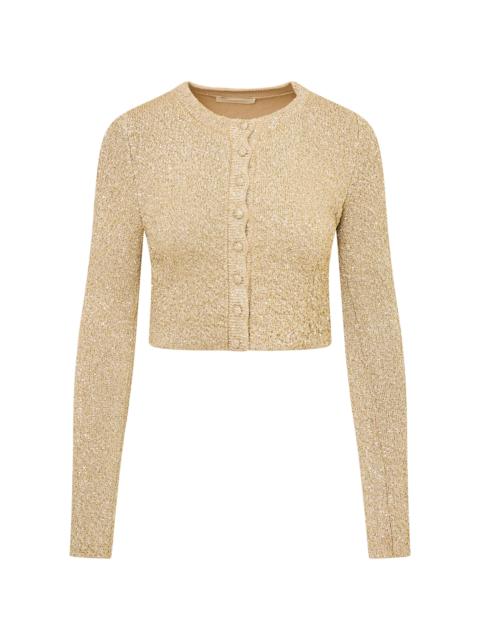 Ferra Sequined Cardigan gold