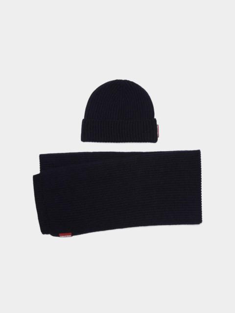 SCARF & HAT WARMY KNIT SET