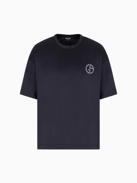DENIM COLLECTION COTTON-INTERLOCK T-SHIRT
