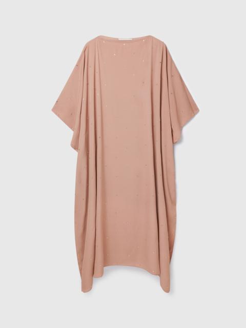 Lead-Free Crystal Caftan Dress