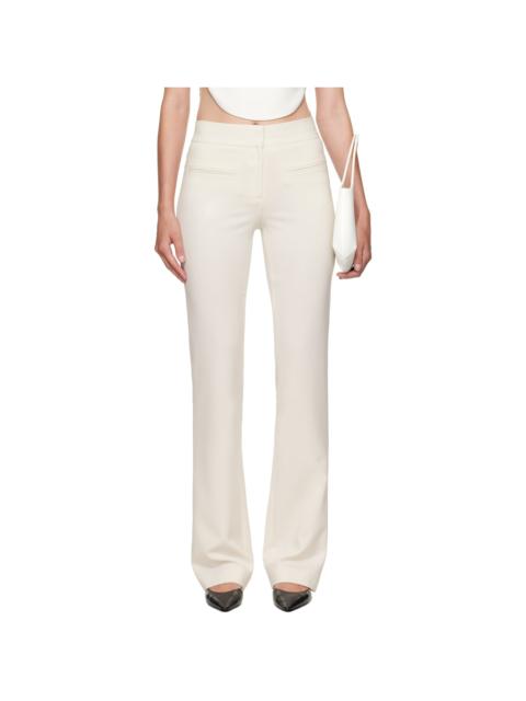 Off-White Heritage Fluid Bootcut Trousers