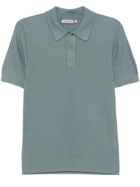 knitted polo shirt