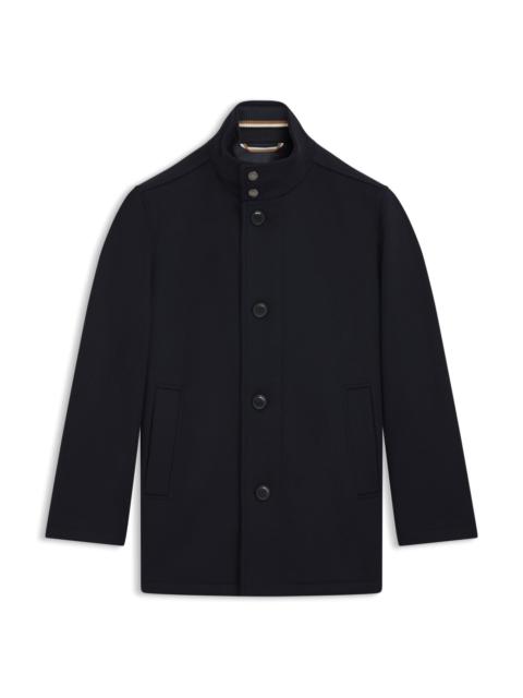RELAXED-FIT CAR COAT IN VIRGIN WOOL AND CASHMERE