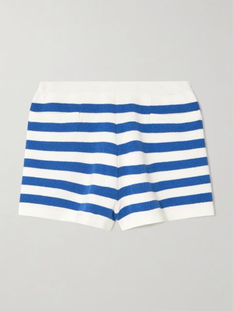 Ari striped knitted shorts Multi