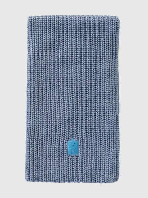 NELL Rectangular merino wool scarf