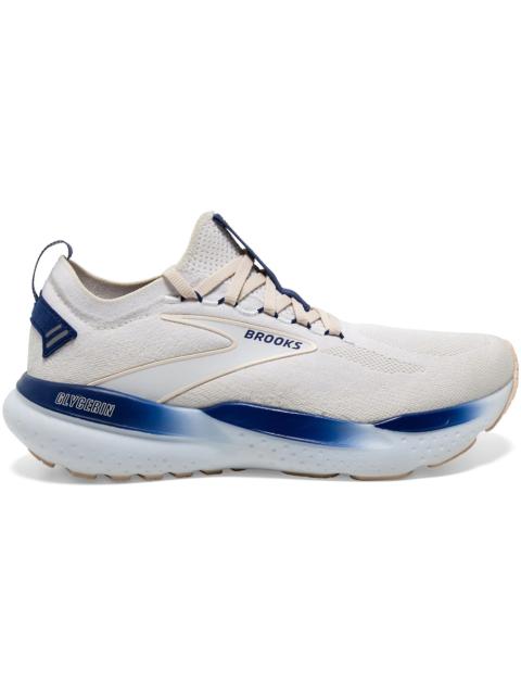 Brooks Glycerin StealthFit 21 White Marshmallow Blue