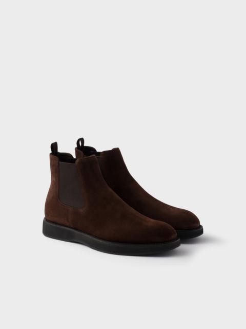 Suede Chelsea boots