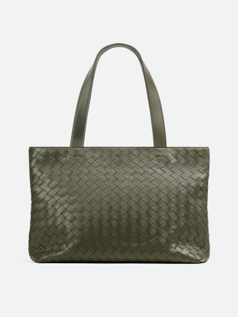Small Intrecciato Zipped Tote