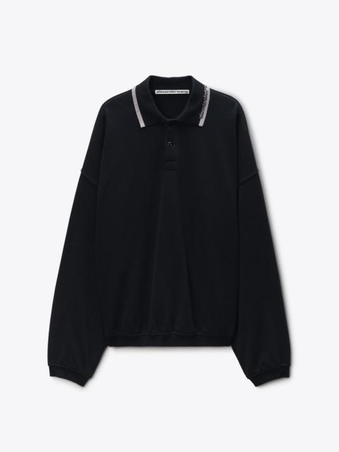 Long-Sleeve Polo Shirt