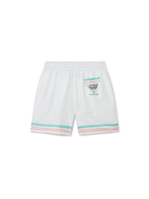 Tennis Club Icon Silk Shorts