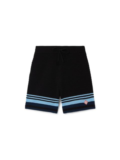 Tennis Cotton Crochet Shorts