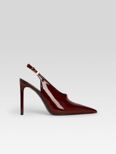 CELIA LEATHER SLINGBACK