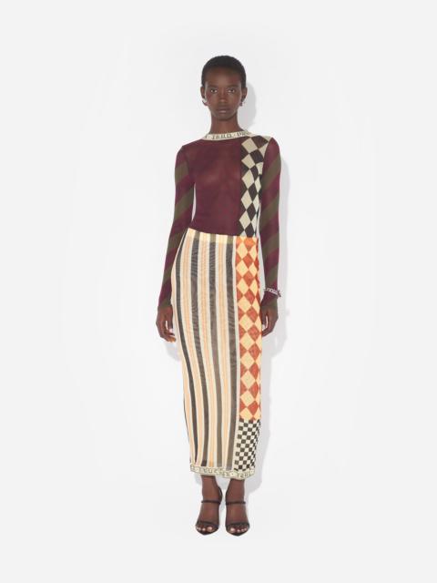 THE LONG PATCHWORK SKIRT