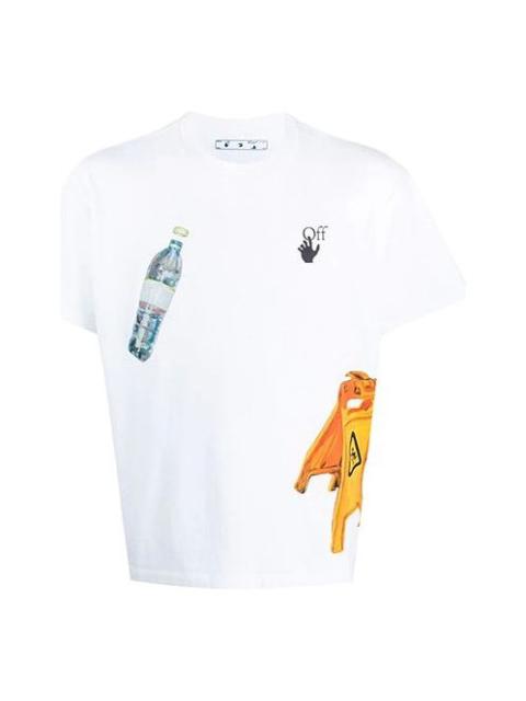 Off-White Pascal Medicine Hoodie Mens Logo Round Neck OMAA038F20FAB0030110