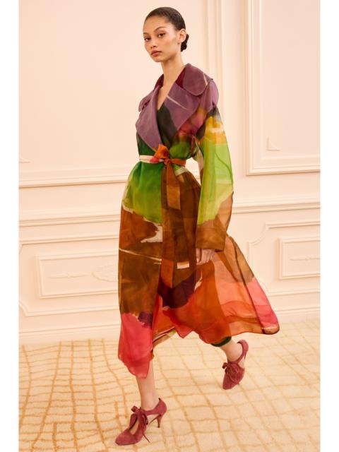 Novalie Organza Trench Coat