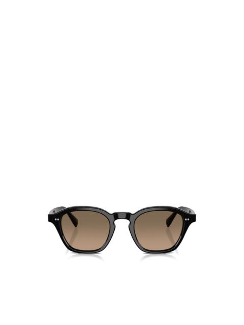 Eyles round-frame sunglasses