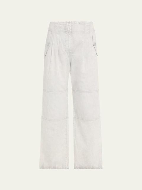 Casey High-Rise Tie Ankle Pants