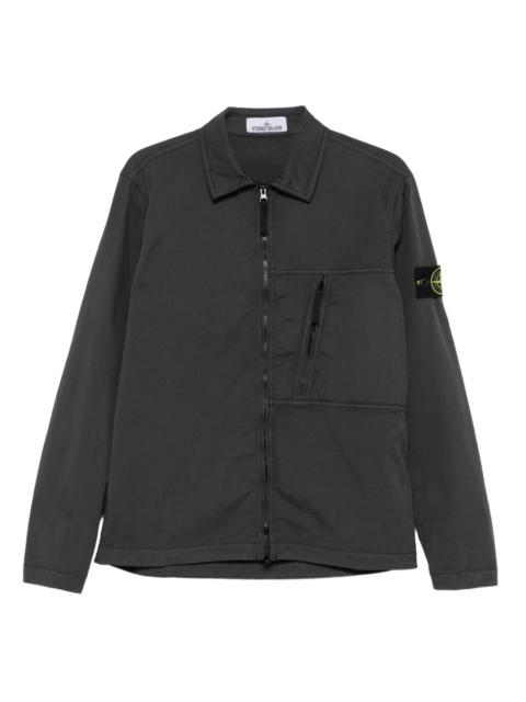 zip-fastening pocket jacket