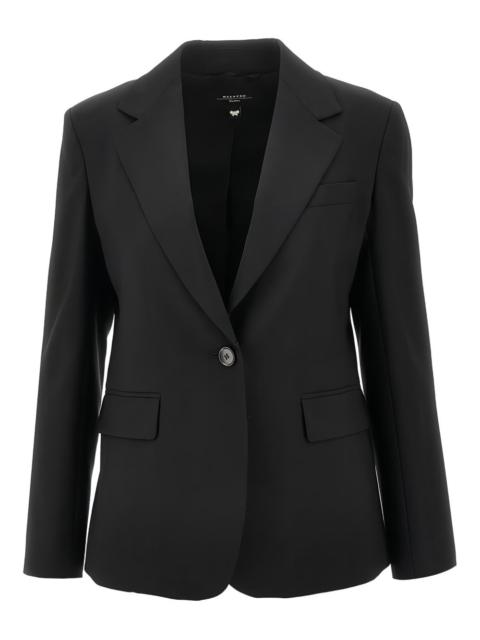 button mono blazer