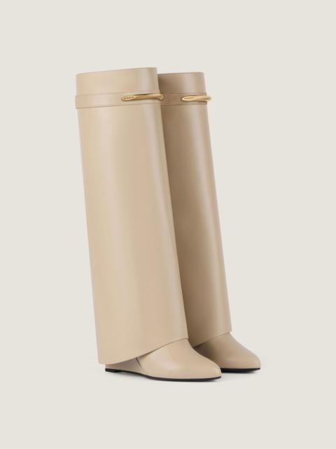 SHARK BOOTS IN LEATHER