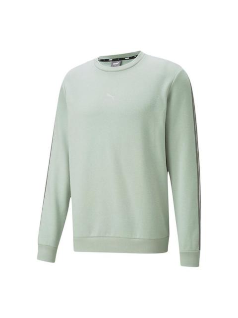 PUMA Metallic Nights Crew Sweatshirt 'Olive Green WHite' 587141-49
