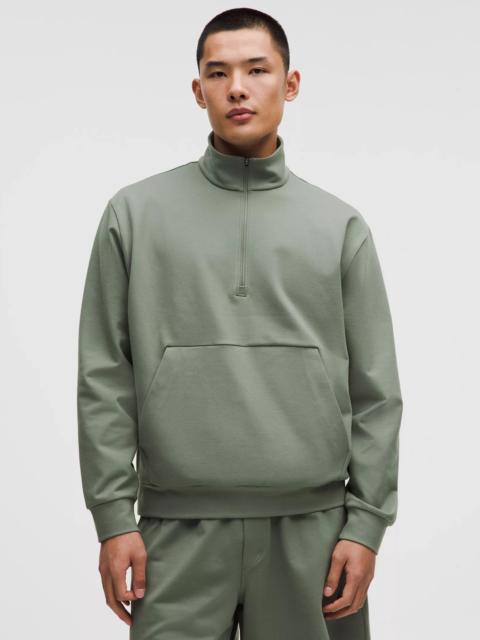 Heavyweight Soft Jersey Half Zip