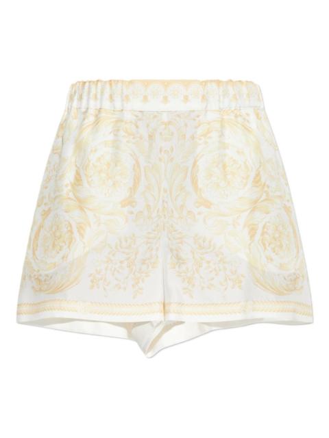 silk shorts