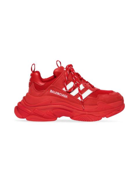 Men's Balenciaga / Adidas Triple S Sneaker in Red