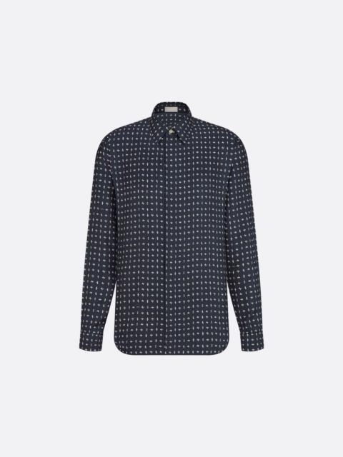 Shirt with Monsieur Dior Motif