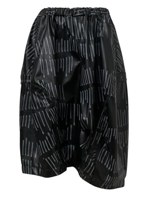 Pagowski print midi skirt