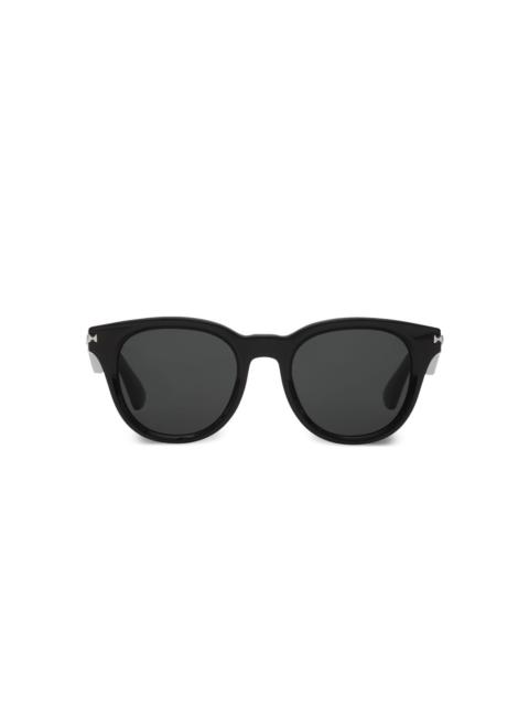 Logo Bar Round sunglasses