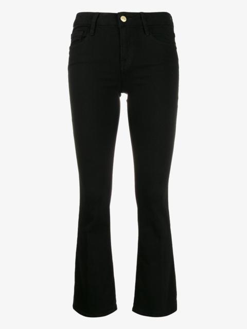 slim-fit cropped jeans