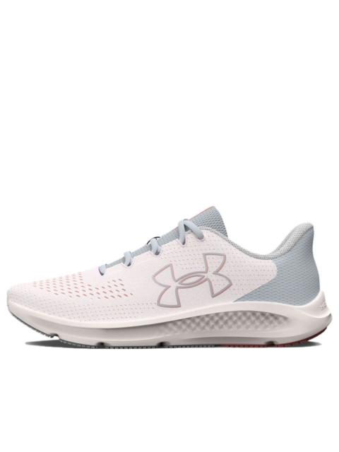 (WMNS) Under Armour Charged Pursuit 3 'Big Logo - White Pink Fizz' 3026523-101