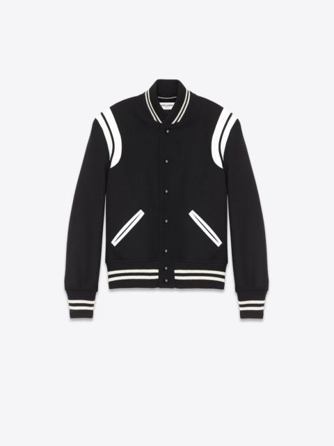 saint laurent teddy in wool