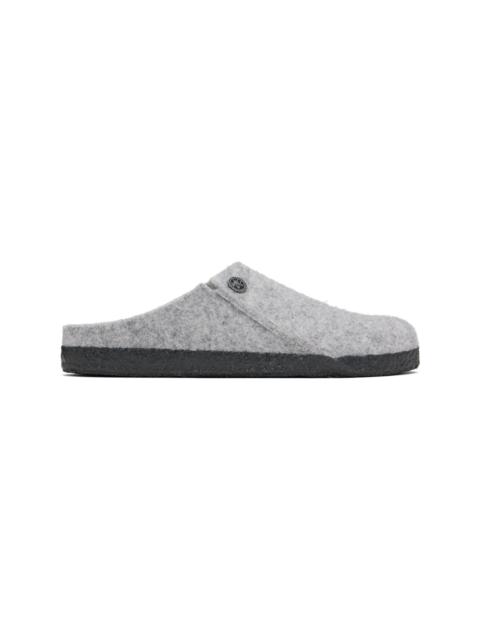Gray Narrow Zermatt Slippers
