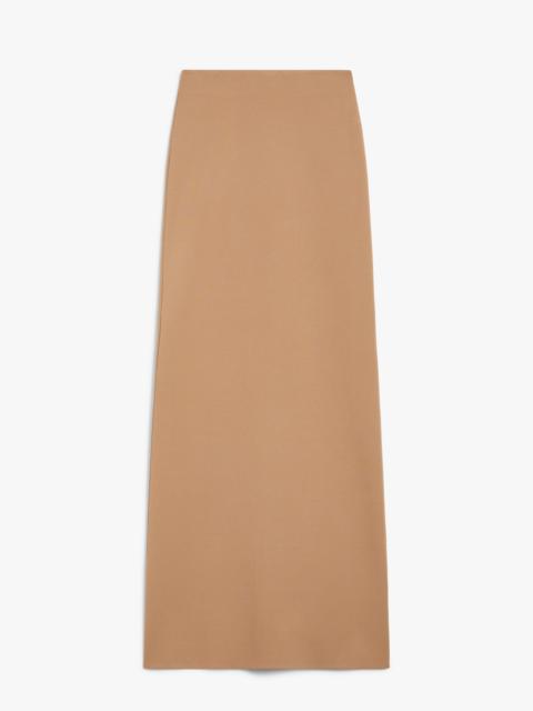 ALCE Viscose crêpe skirt