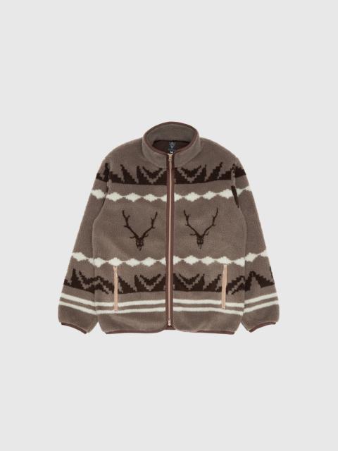 BOA JACQUARD PIPING JACKET