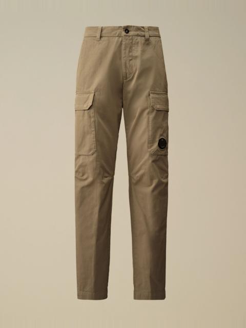 Cotton Gabardine Loose Cargo Pants