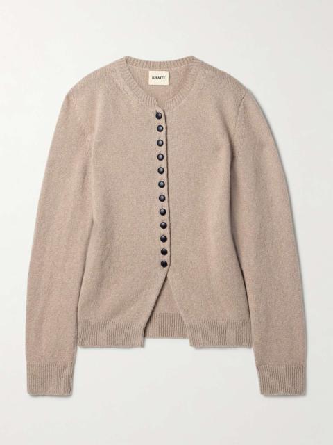 Josette cashmere cardigan Beige