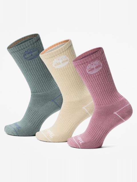 Women's Bowden 3-Pack Full Cushion Crew Sock