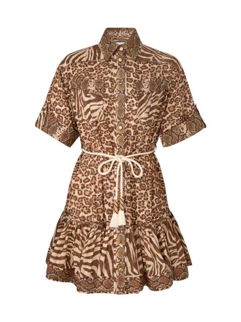 WANDERLUST LANTERN MINI DRESS